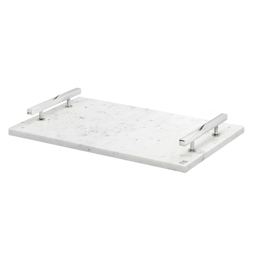 Black and deals white serving tray