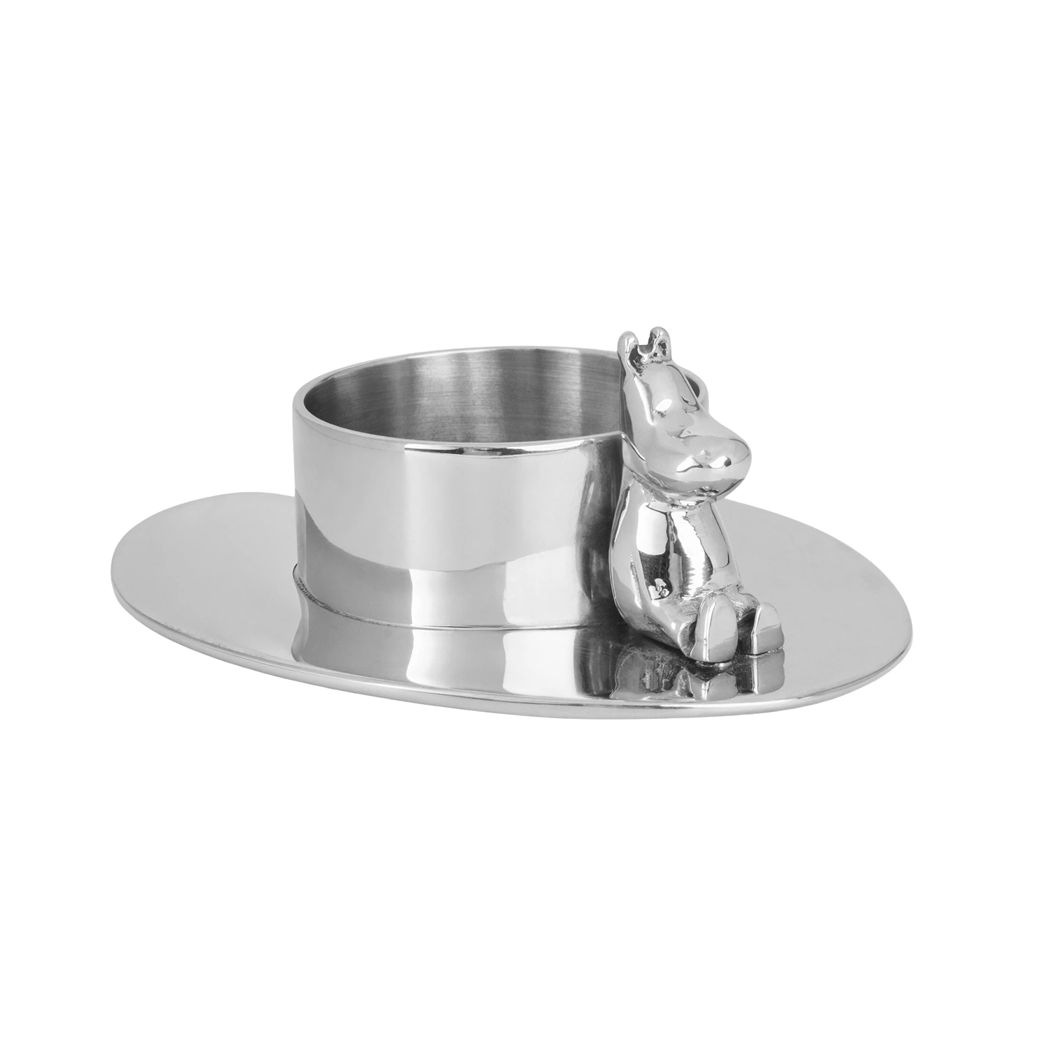 Moomintroll Nickel Candle Holder | Hilke x Moomin 80