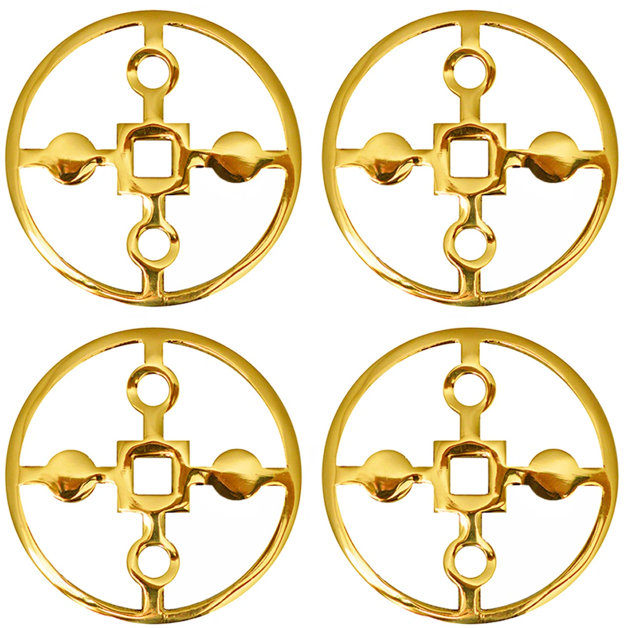 Coasters -  Anima Gemella, Brass