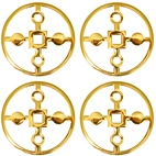 Coasters -  Anima Gemella, Brass