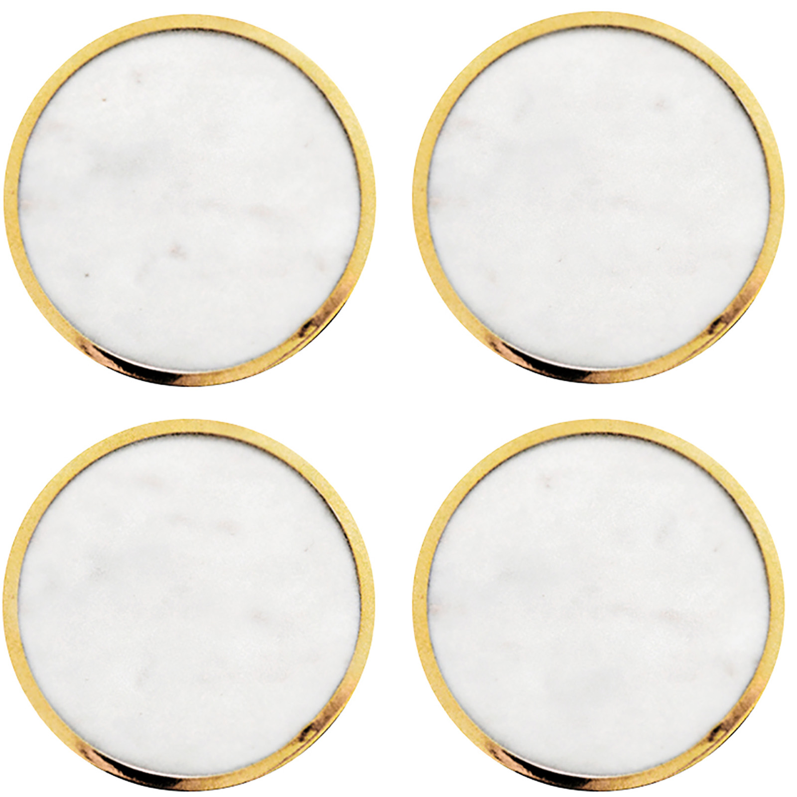 Coasters -  Marble & Brass