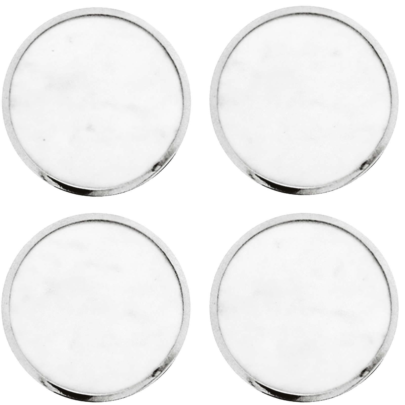 Coasters -  White Marble