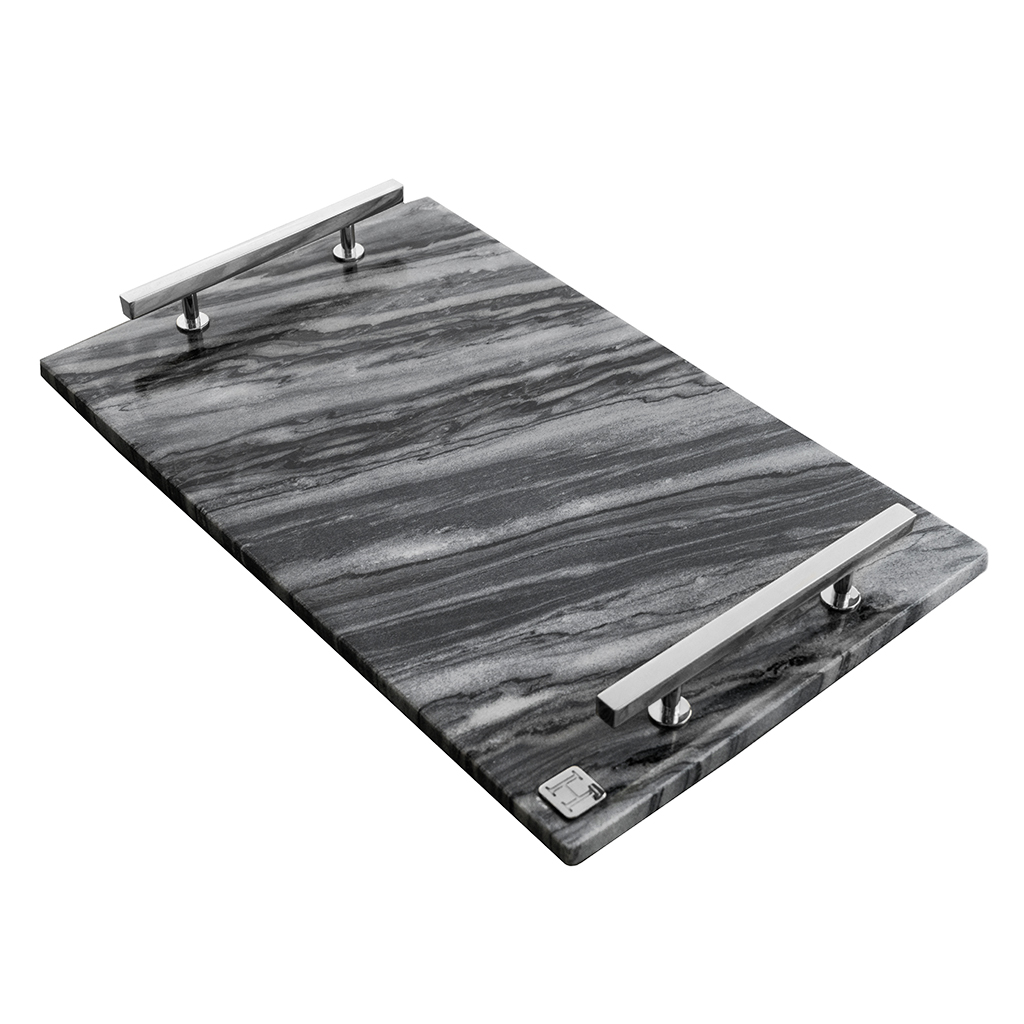 Grey Marble tray - NP