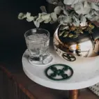 Coasters -  Anima Gemella, Green