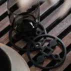 Coasters -  Anima Gemella, Black