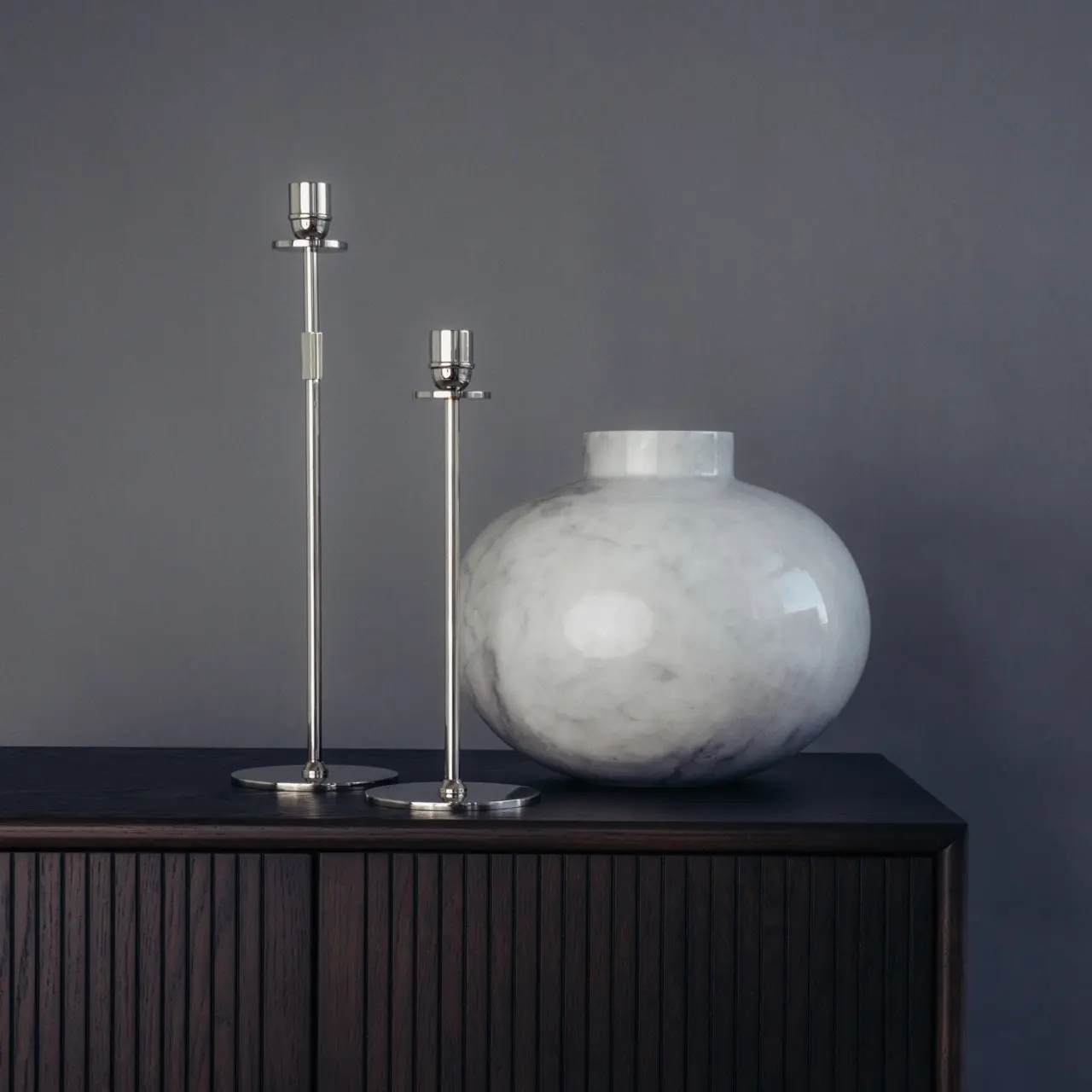 Candlestand, Chiaro di luna - 30cm