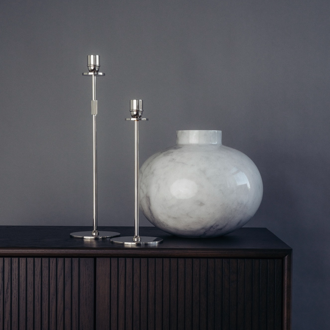 Candlestand, Chiaro di luna - 30cm