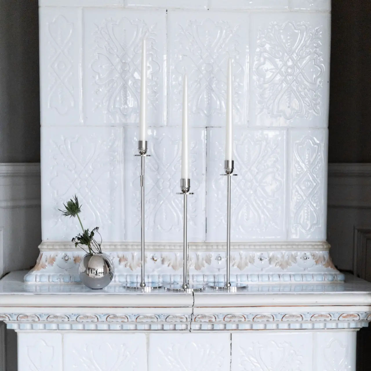 Candlestand, Chiaro di luna - 30cm