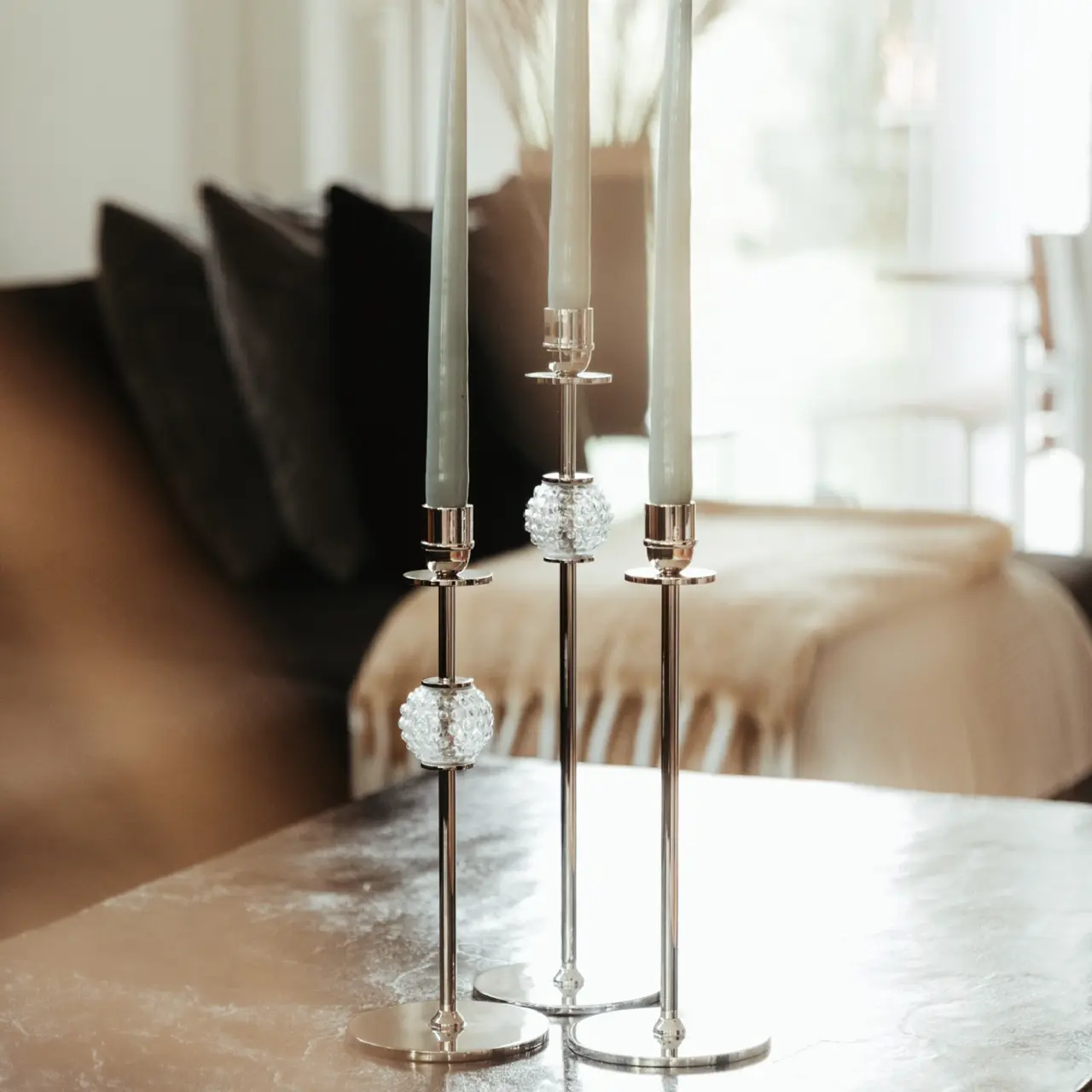 SAMPLE - Candlestand, La luna - 40cm