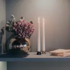 Candleholder, Piccolo No.2 - Nero