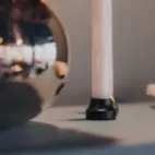 Candleholder, Piccolo No.2 - Nero