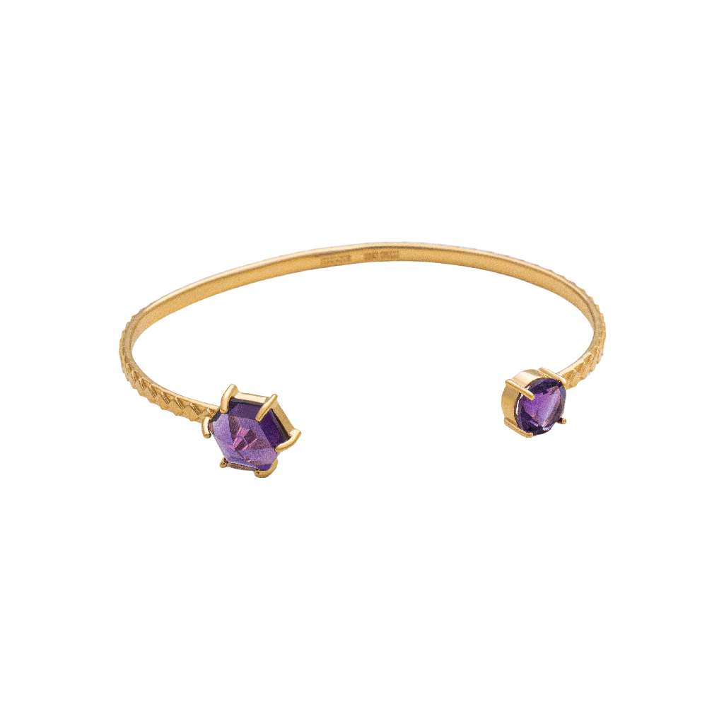Bangle,  Viola 1 - Gilded