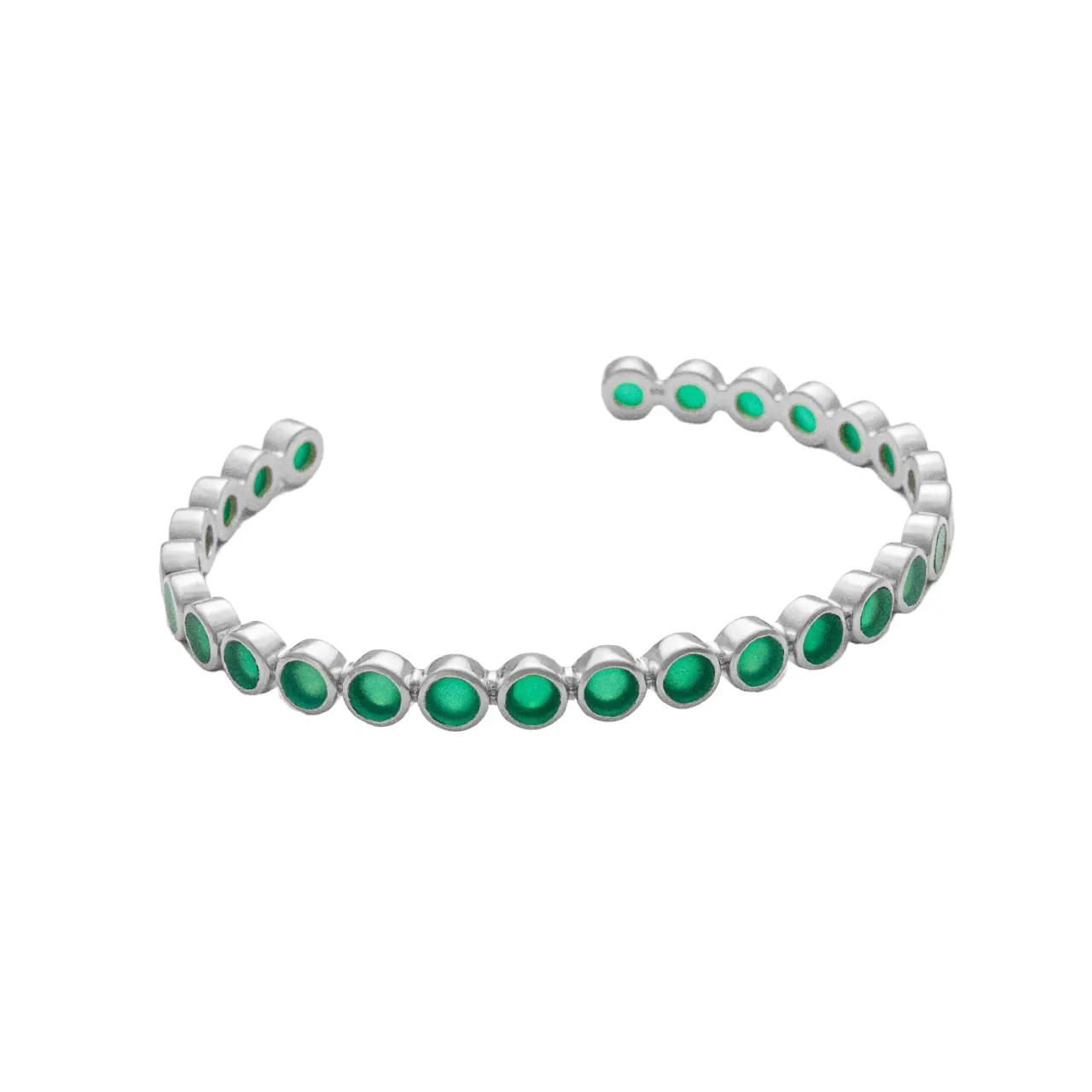 Bangle, La Moda Verde - Silver