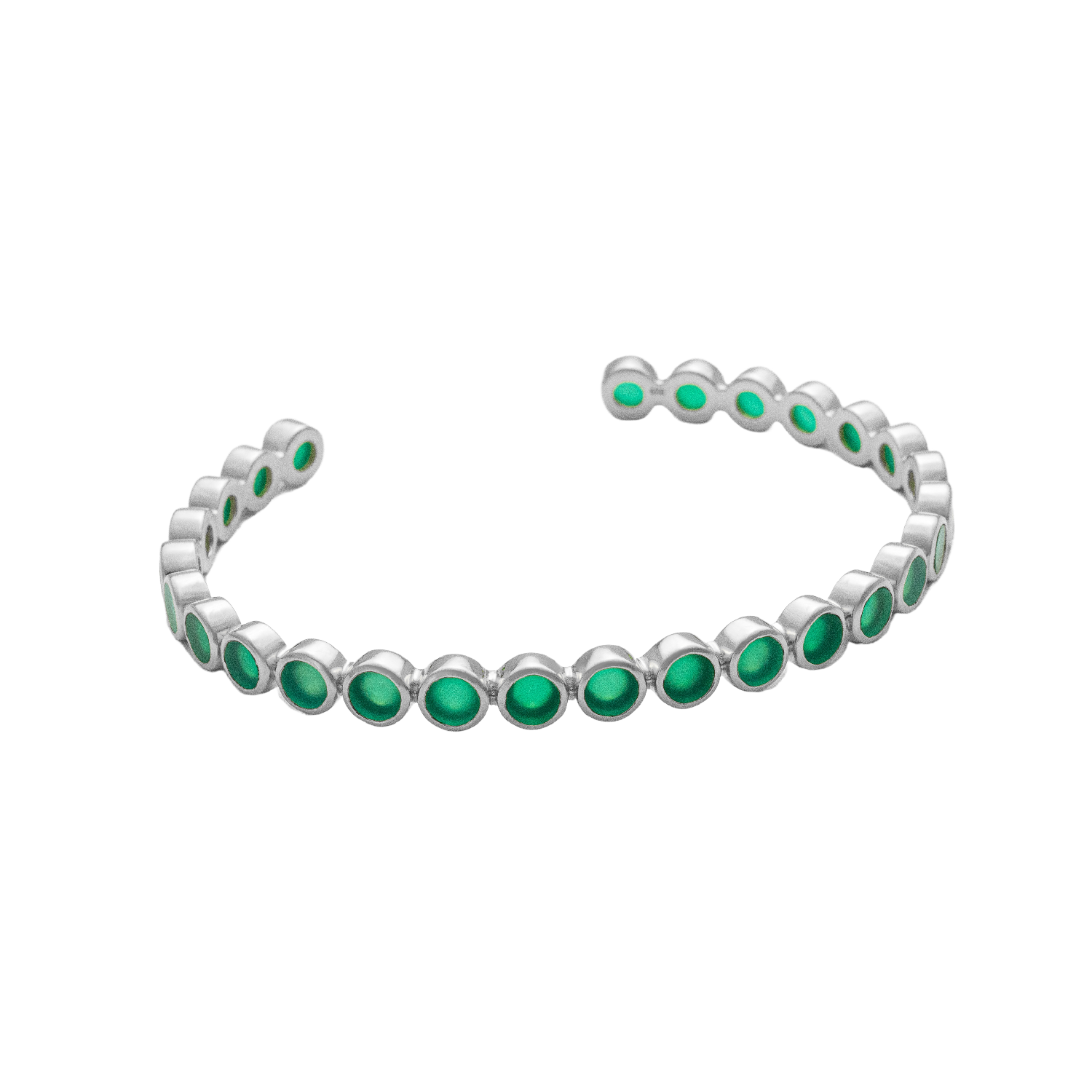 Bangle, La Moda Verde - Silver