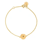 Bracelet, Luna Nero - Gilded