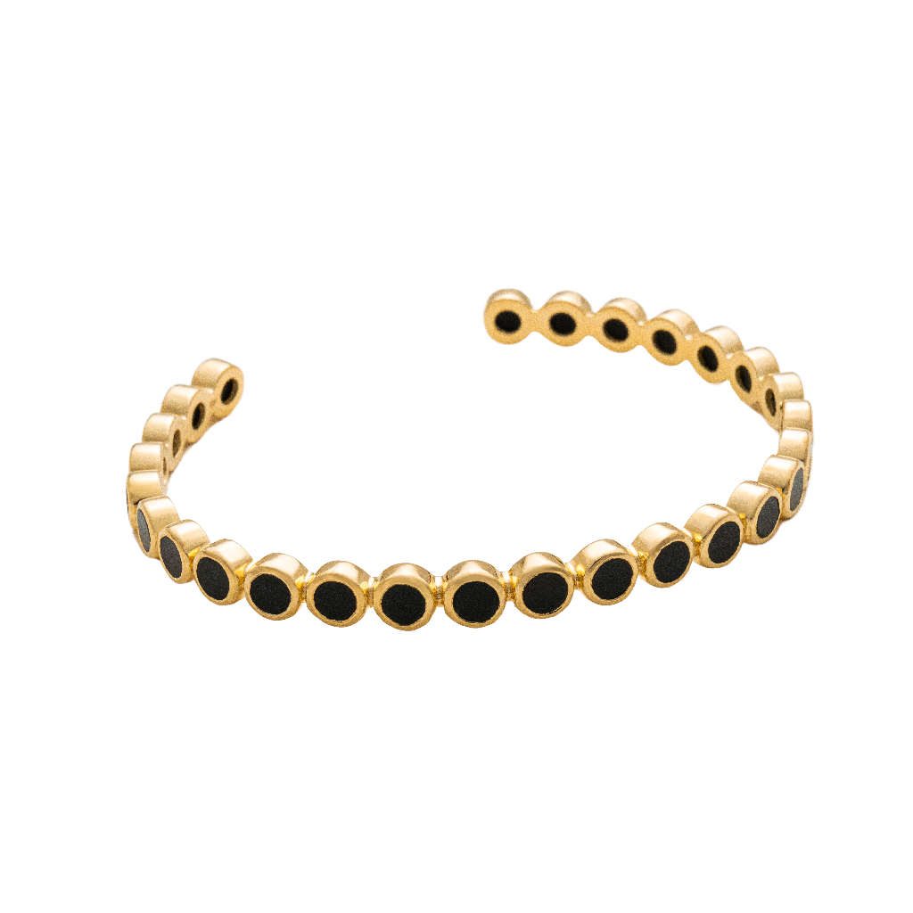 Bangle, La Moda Nero - Gilded