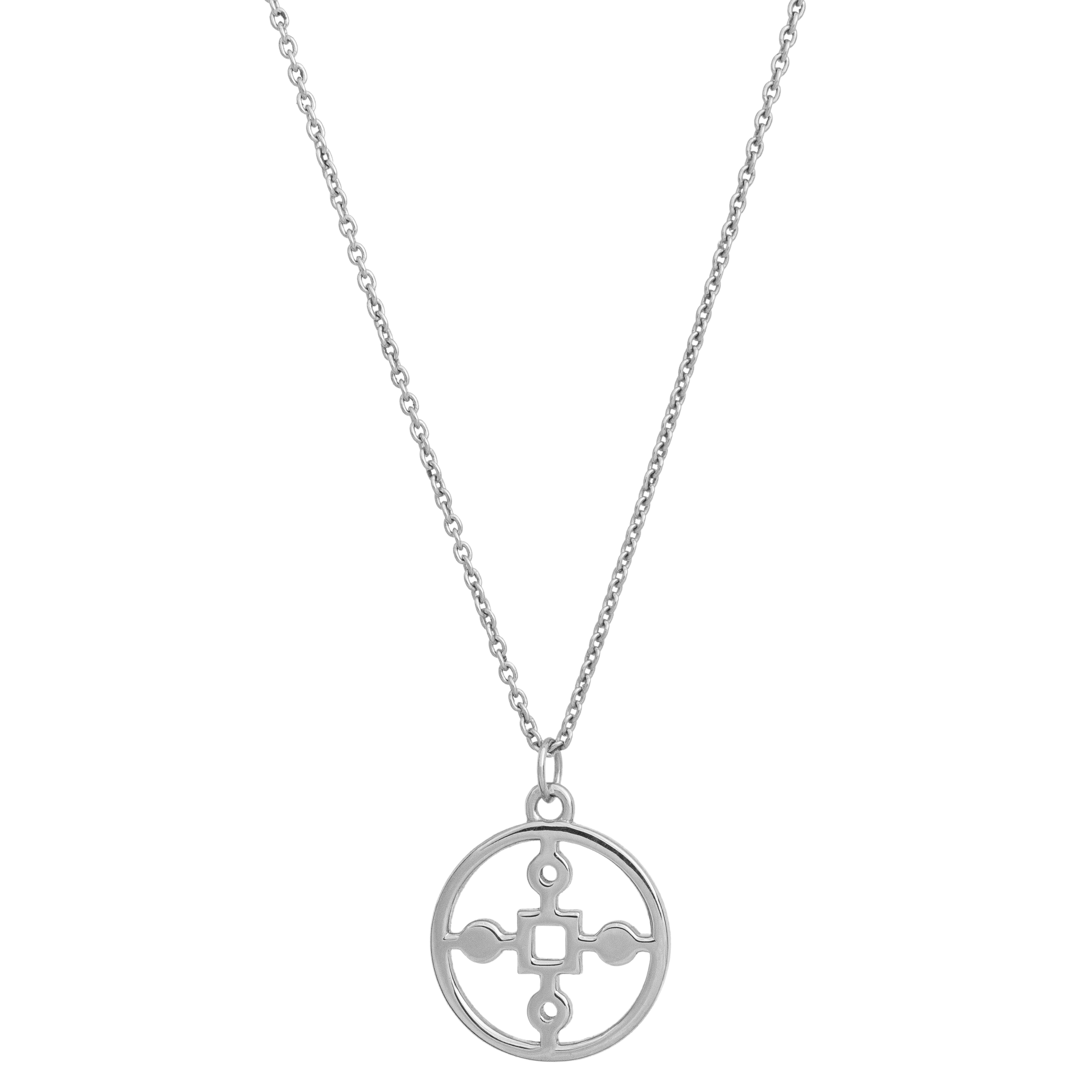 Necklace, Anima Gemella 1 - Silver