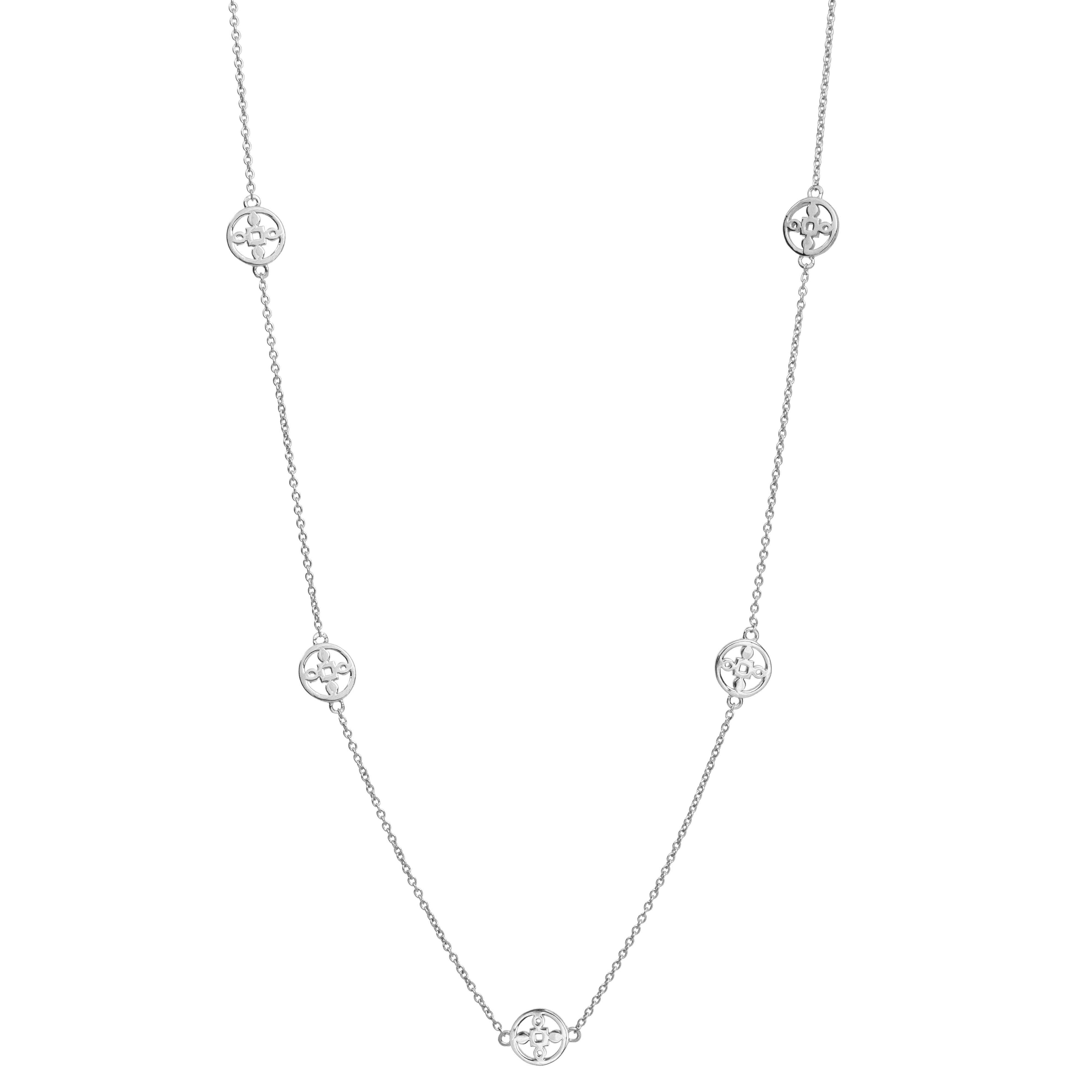 Necklace, Anima Gemella 2 - Silver