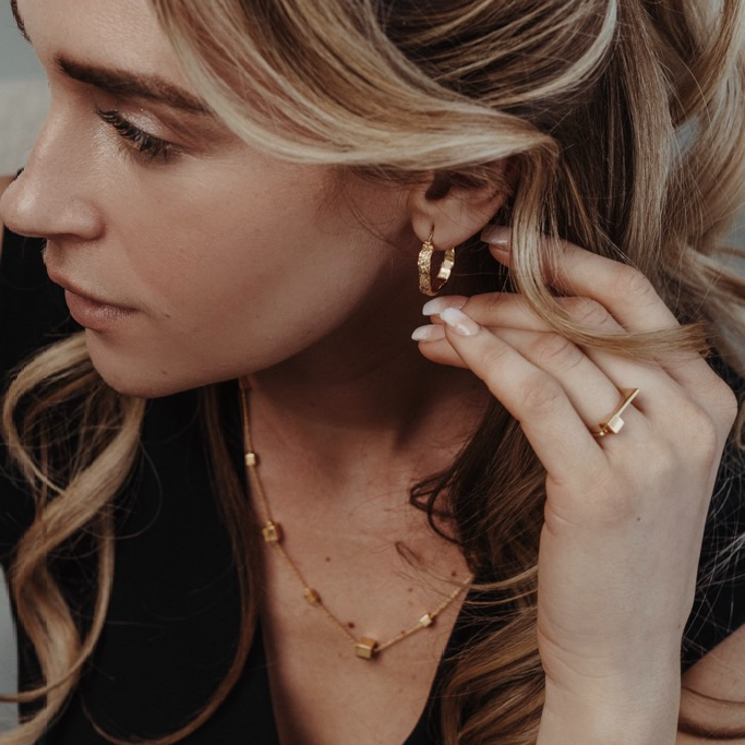 Necklace, Como 2 - Gilded