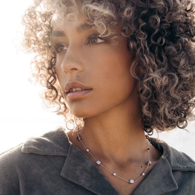 Necklace, Como 2 - Silver