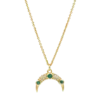 Necklace, Costa Smeralda Verde - Gilded