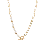 Hilke Collection - Necklace Gemma, Gilded