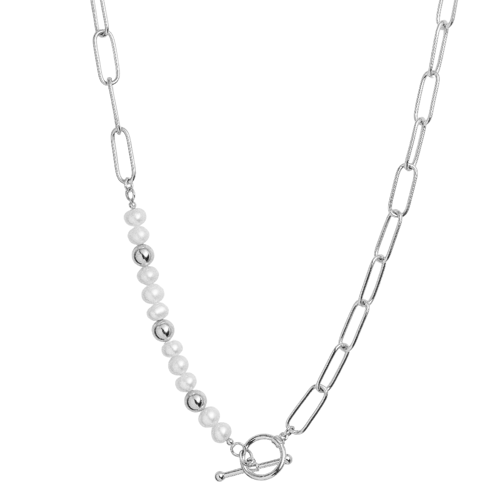 Hilke Collection - Necklace Gemma, Silver