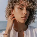 Necklace, Viola - Gilded