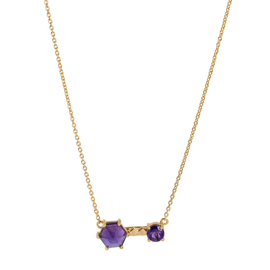 Necklace, Viola - Gilded