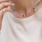 Necklace, Verona 2 - Silver