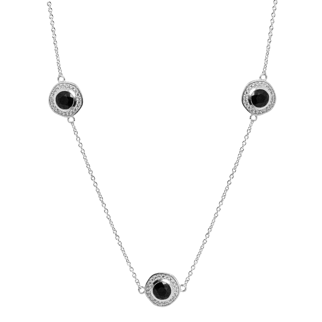 Necklace, Verona 2 - Silver