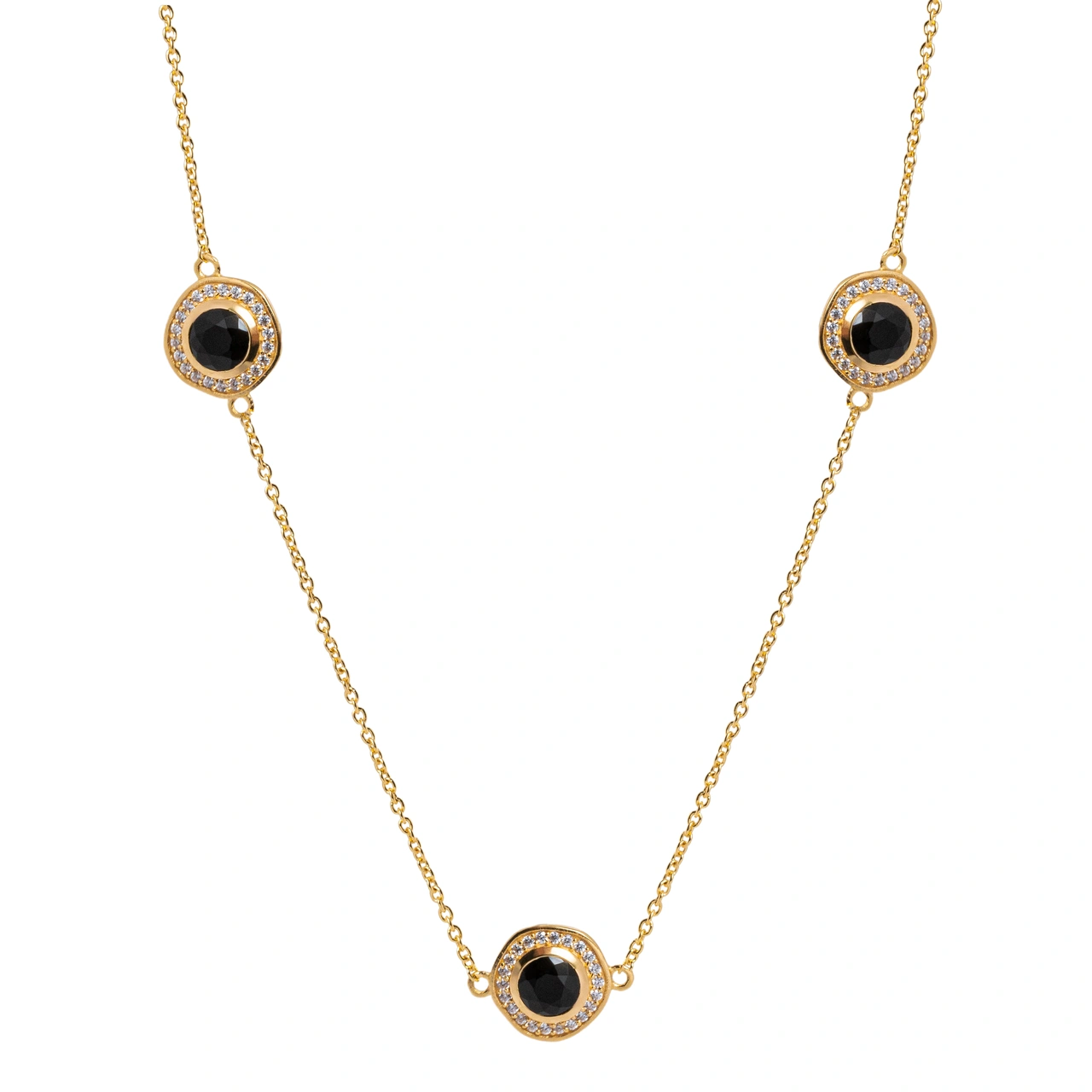 Necklace, Verona 2 - Gilded