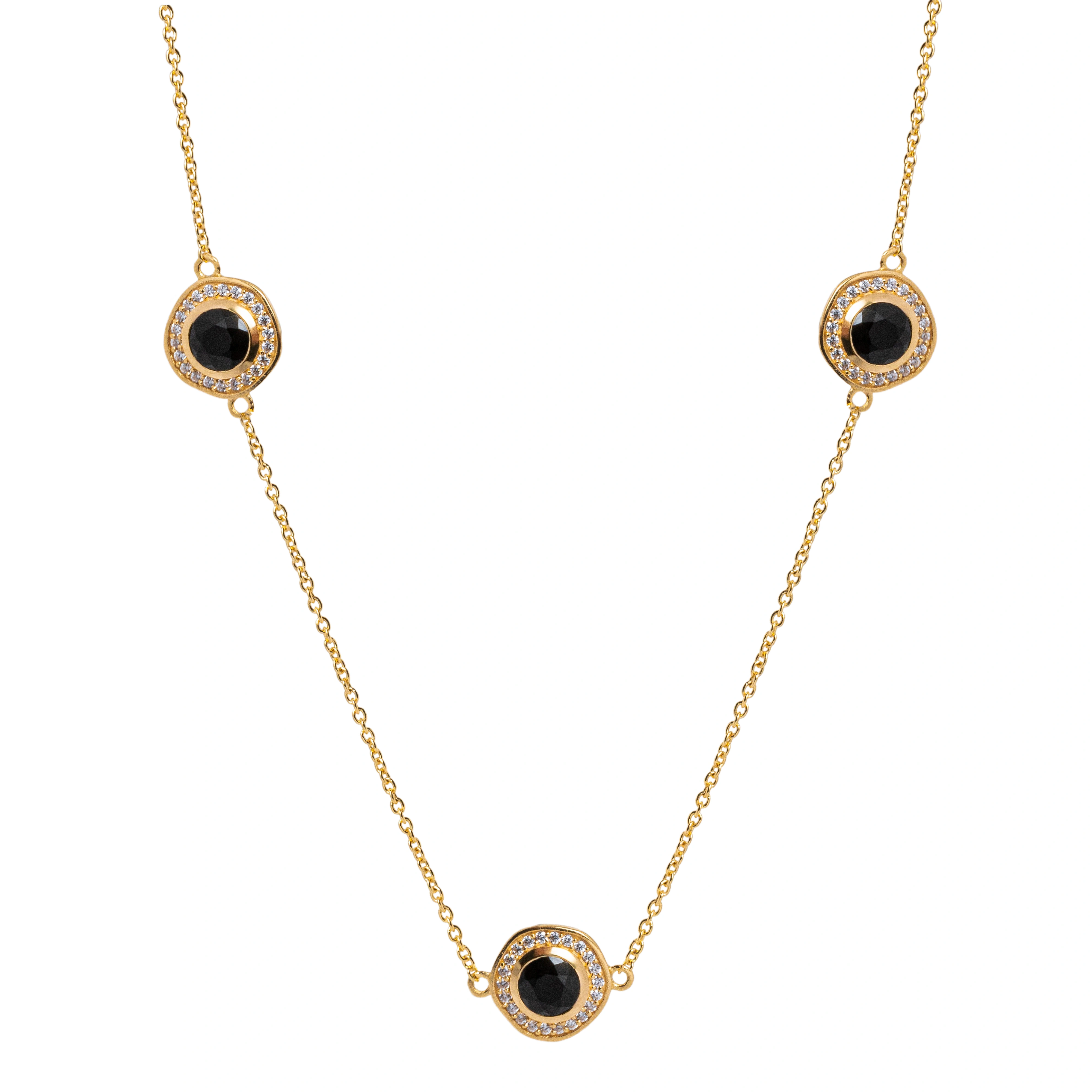 Necklace, Verona 2 - Gilded