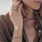 Necklace, Portofino - Gilded