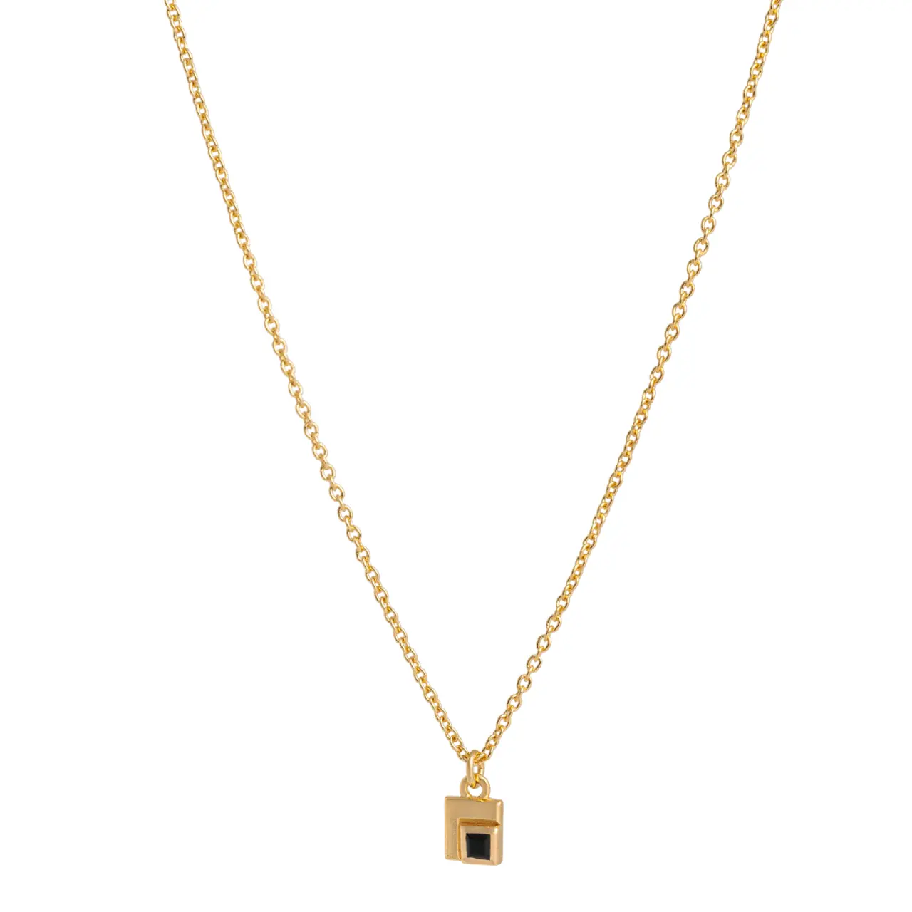 Necklace, Portofino - Gilded