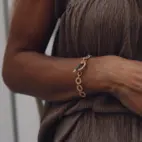 Bracelet, Illuminare Bianco - Gilded