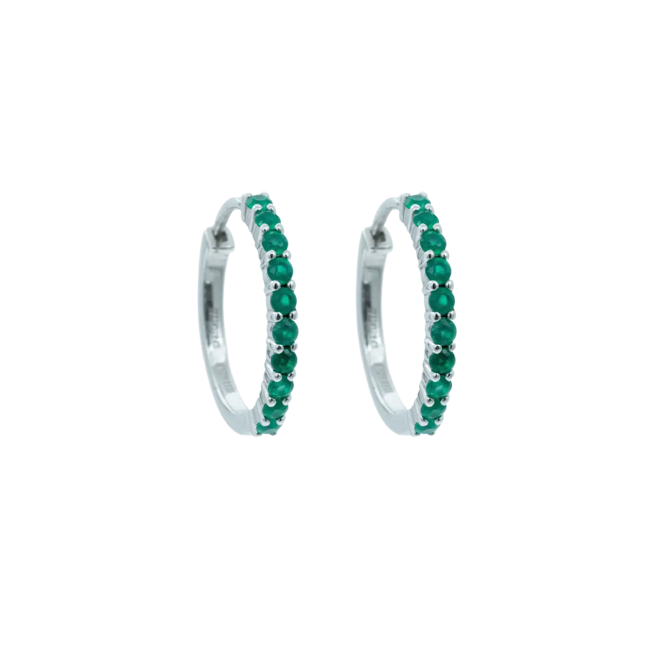 Hoops, Illuminare 2 Verde - Silver