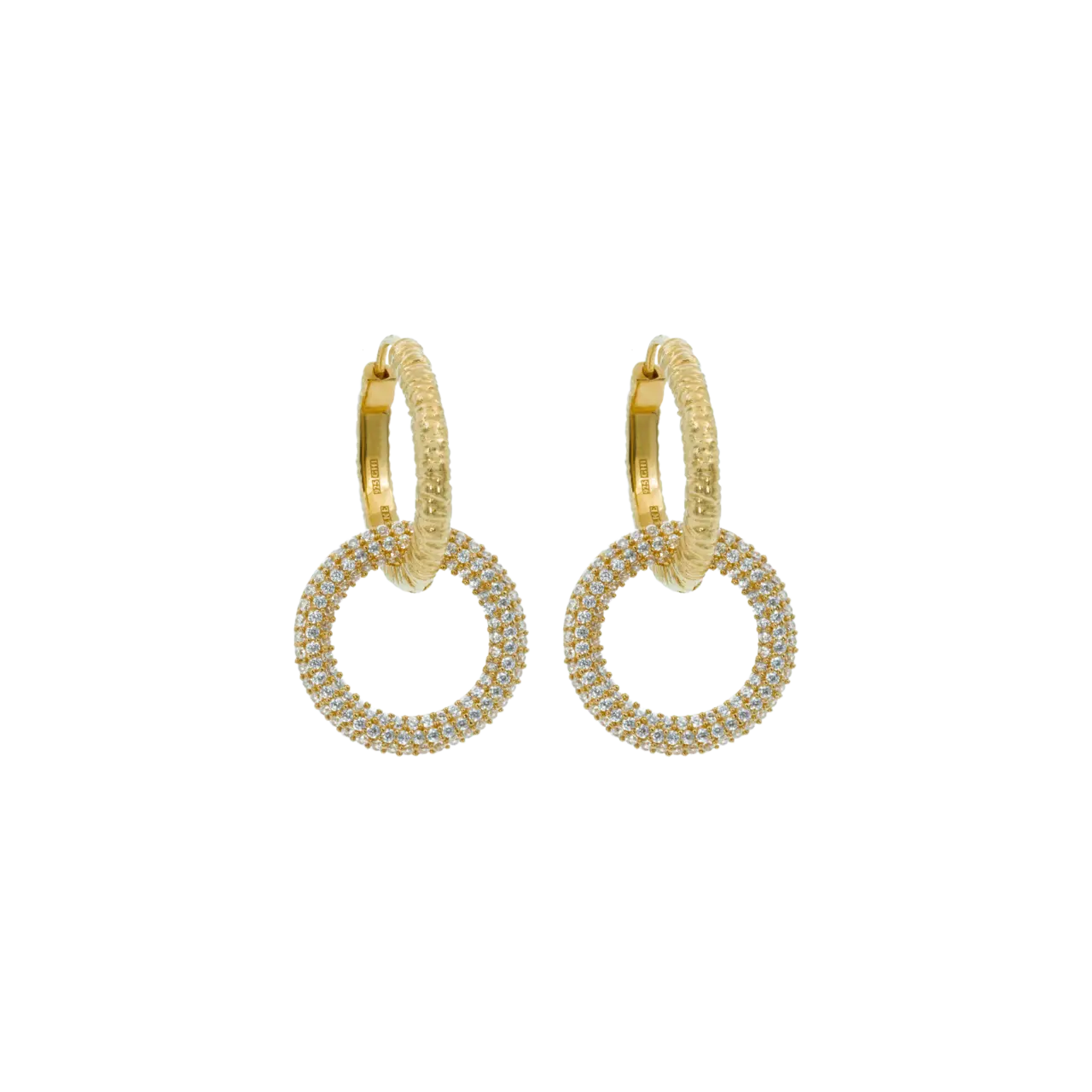 Hoops, Illuminare 4 Bianco - Gilded