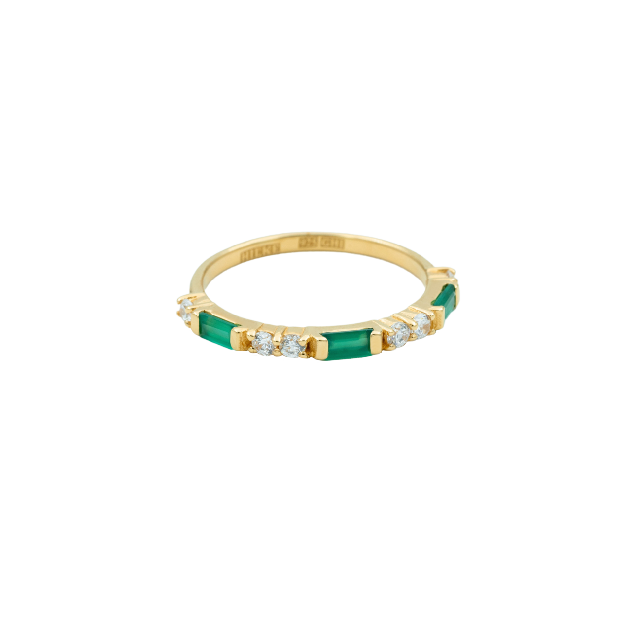 Ring, Illuminare 2 Verde - Gold 6