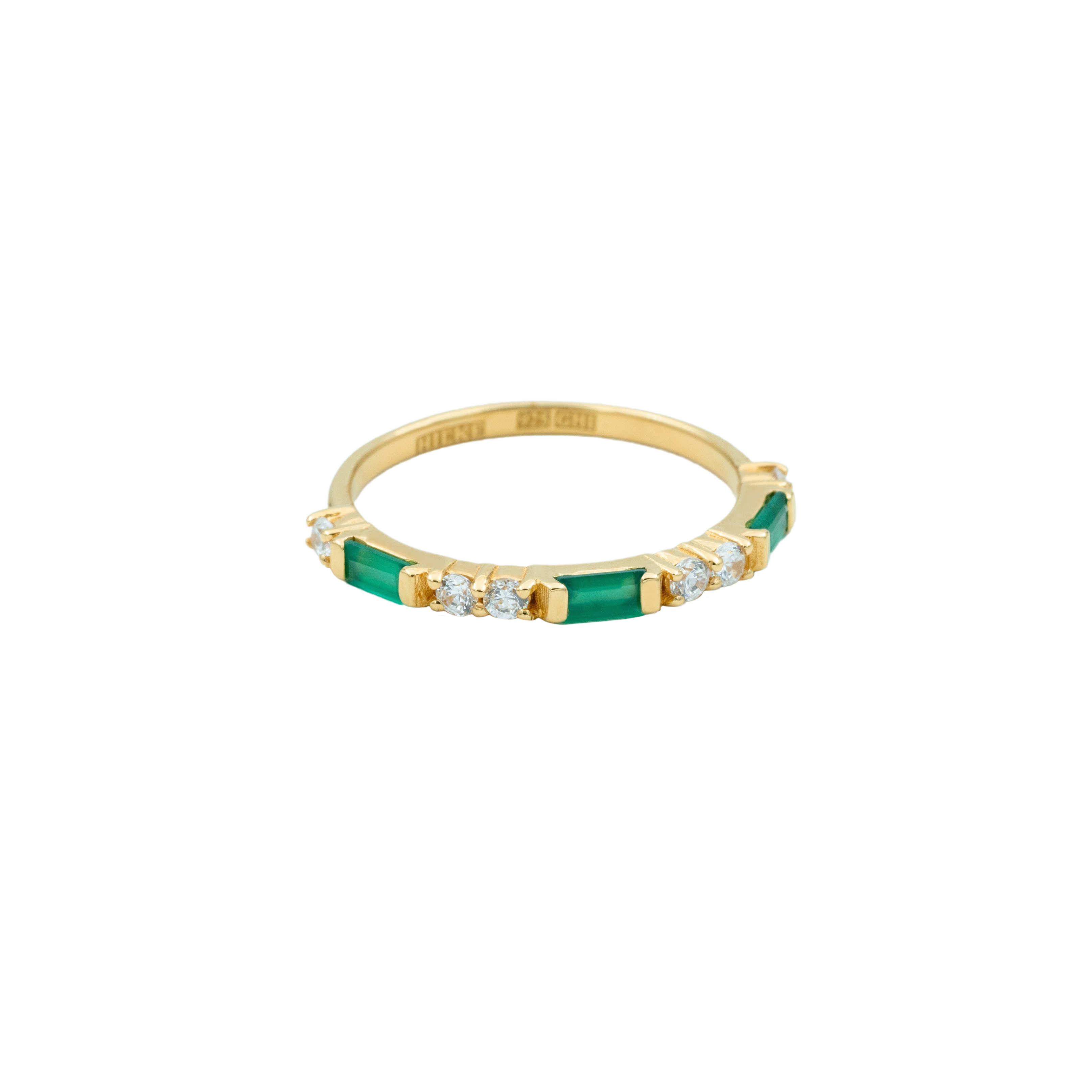 Ring, Illuminare 2 Verde - Gold 8