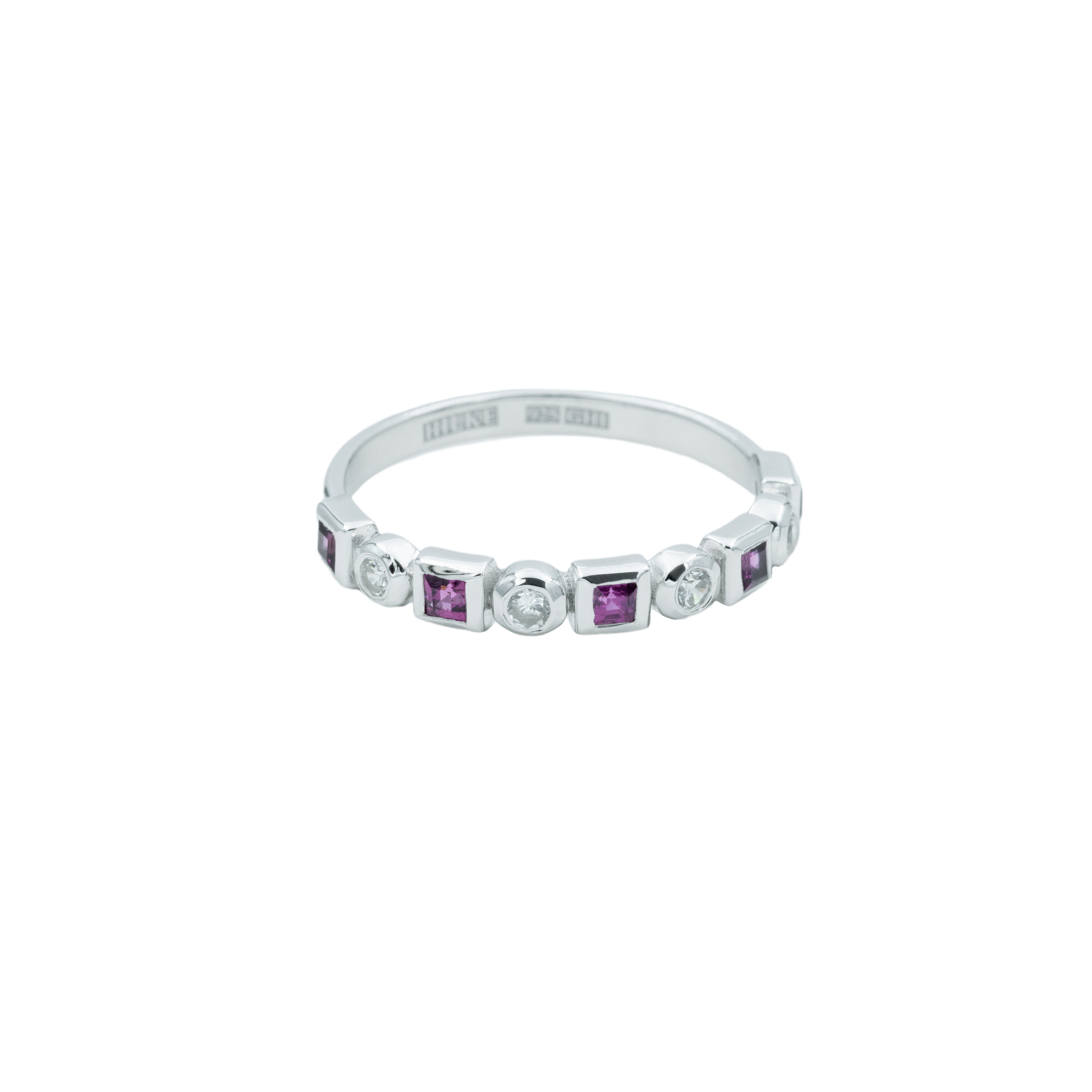 Ring Stelvio Rosa Ciliegia, Silver 7