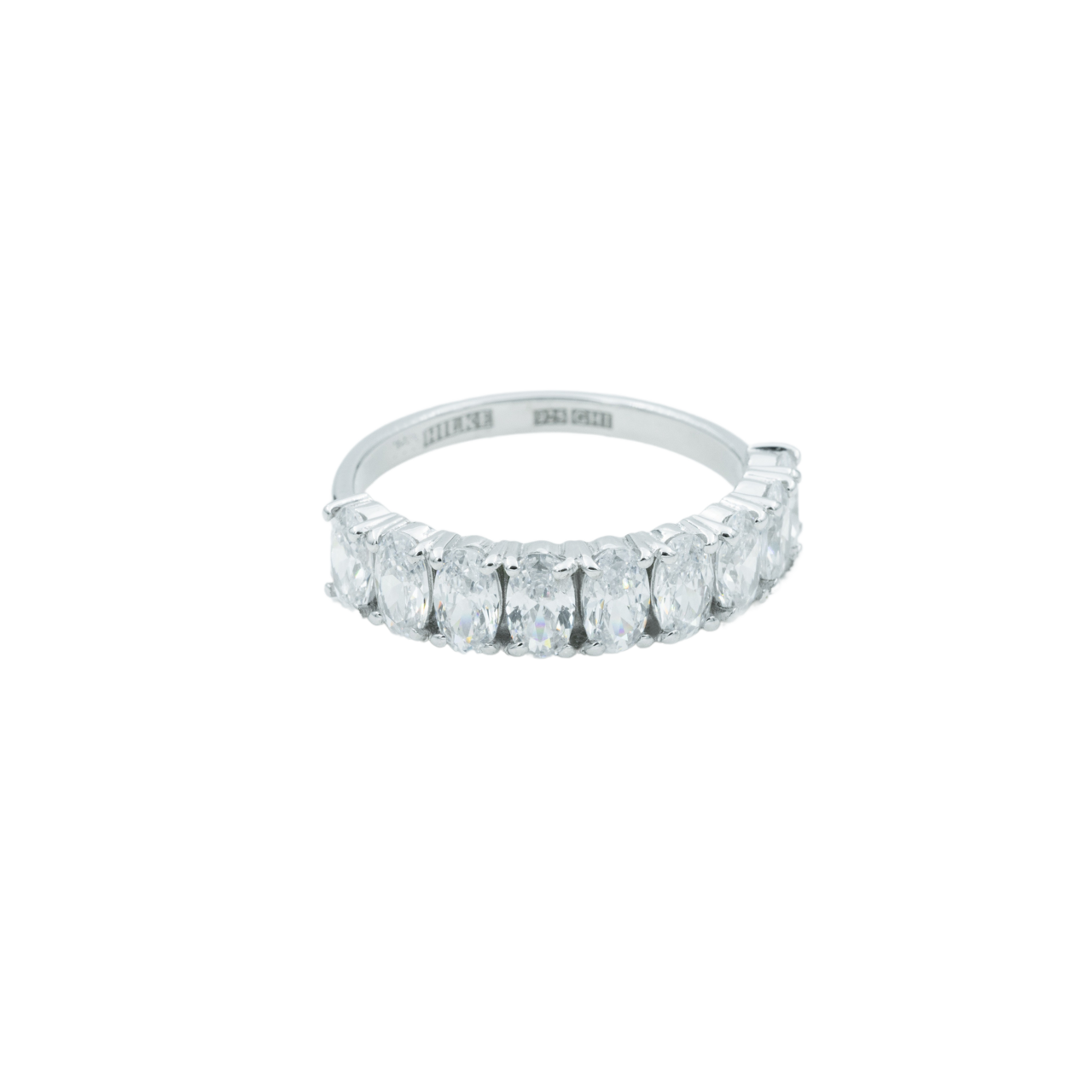Ring, Glam Bianco - Silver 6