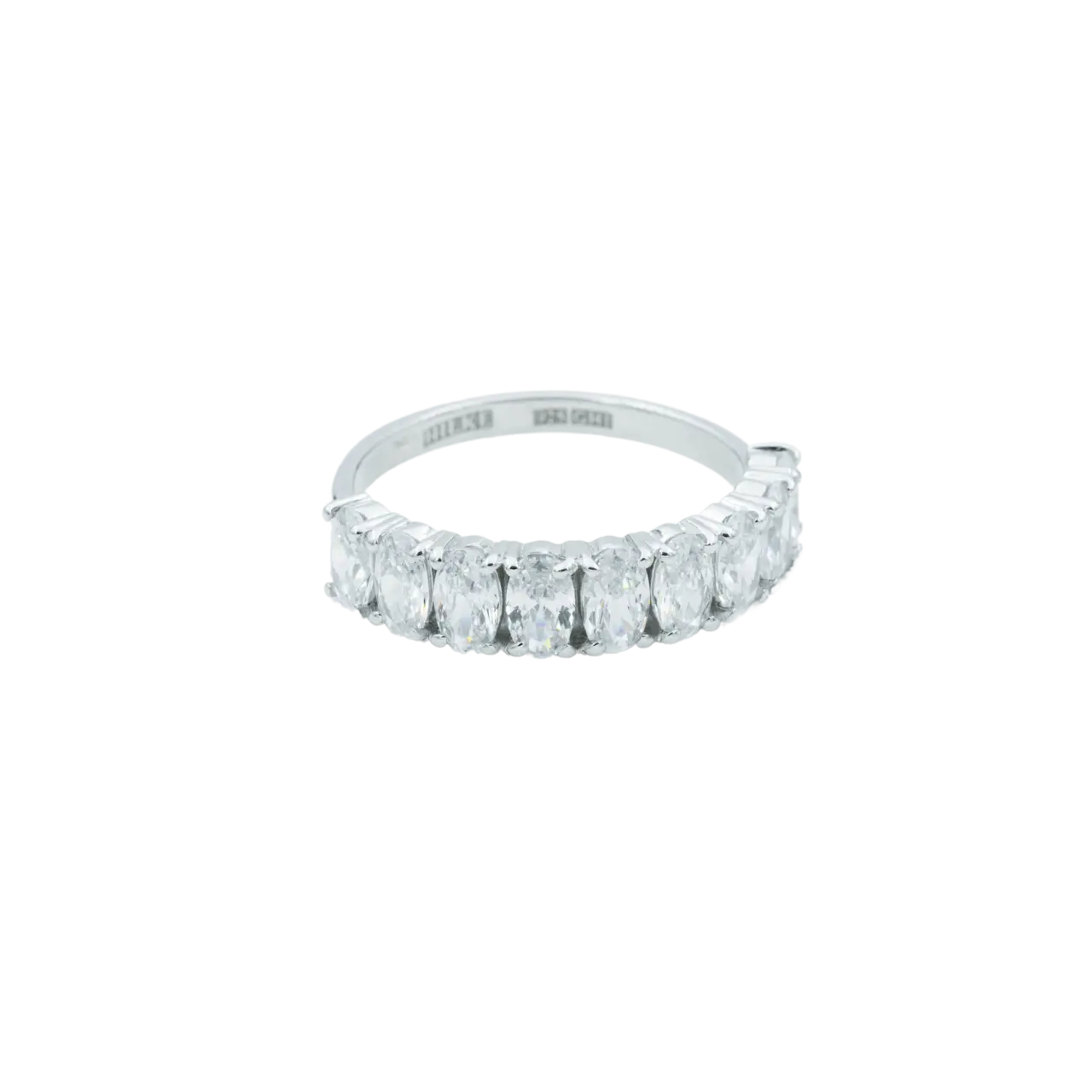 Ring, Glam Bianco - Silver 6