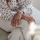 Bracelet, Illuminare Bianco - Silver