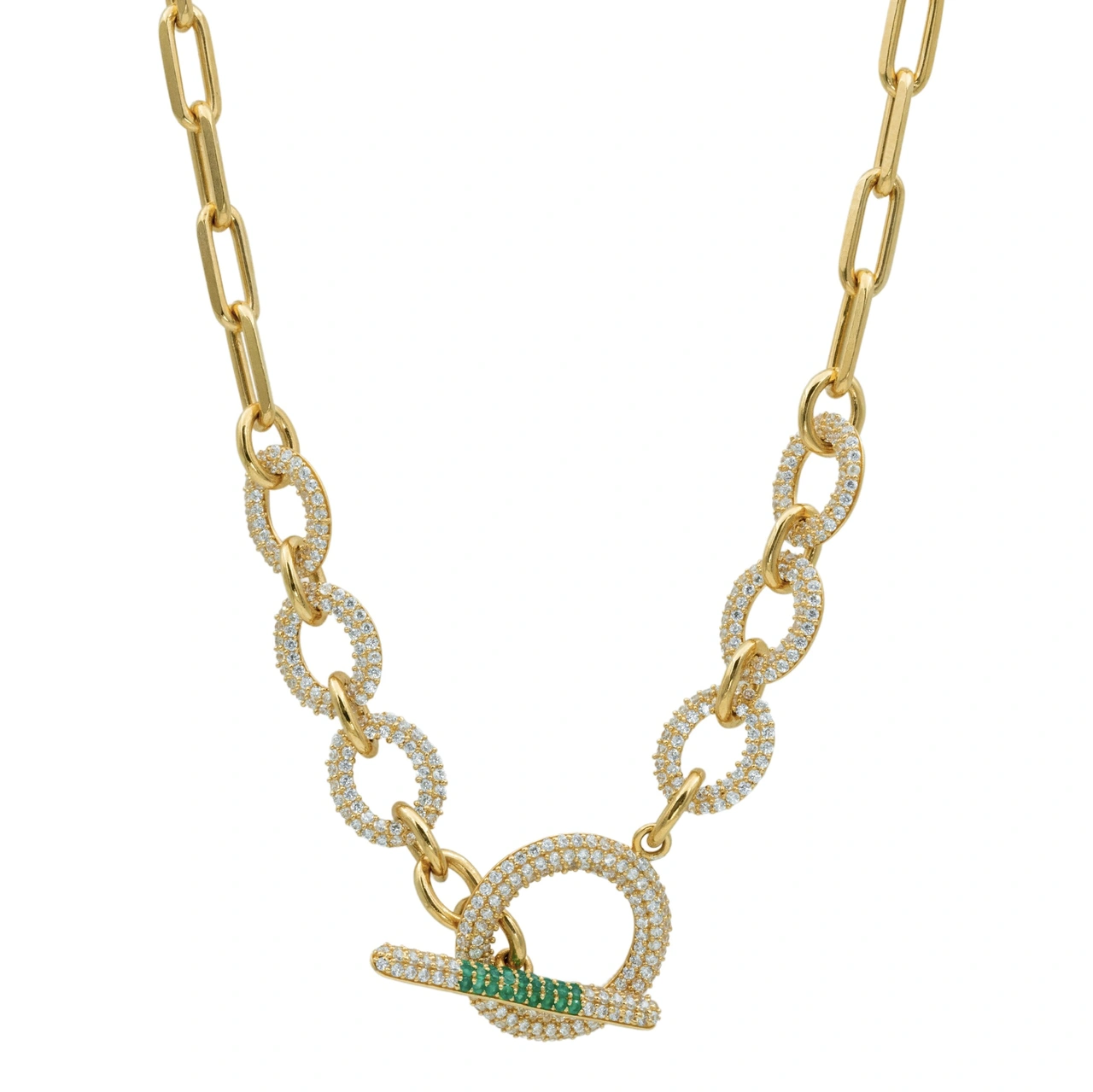 Necklace, Illuminare Bianco - Gilded