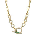 Necklace, Illuminare Bianco - Gilded