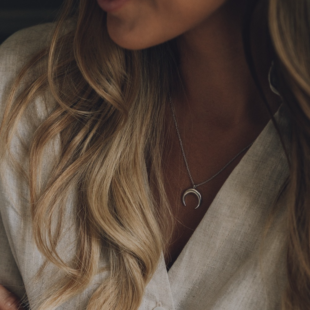 Necklace, Luna - Silver