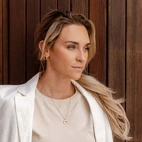 Necklace, Luna - Gilded