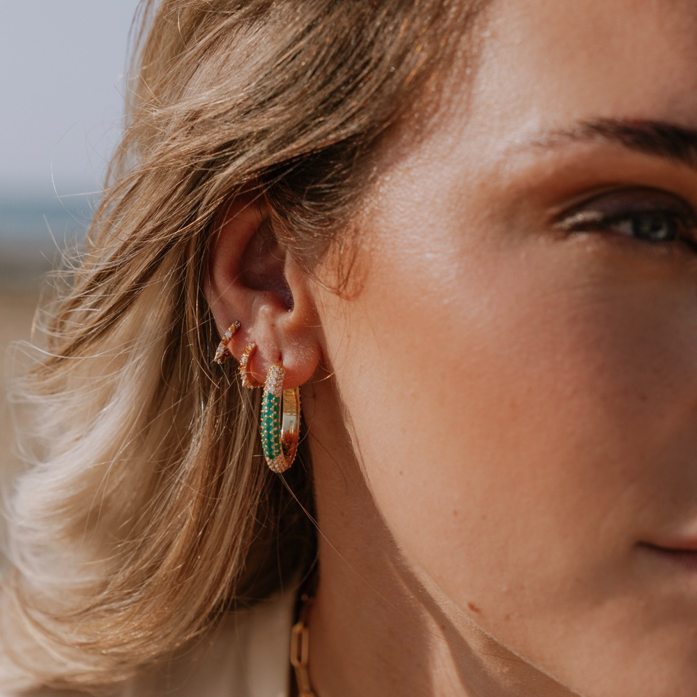 Hoops, Illuminare 1 Verde - Gilded