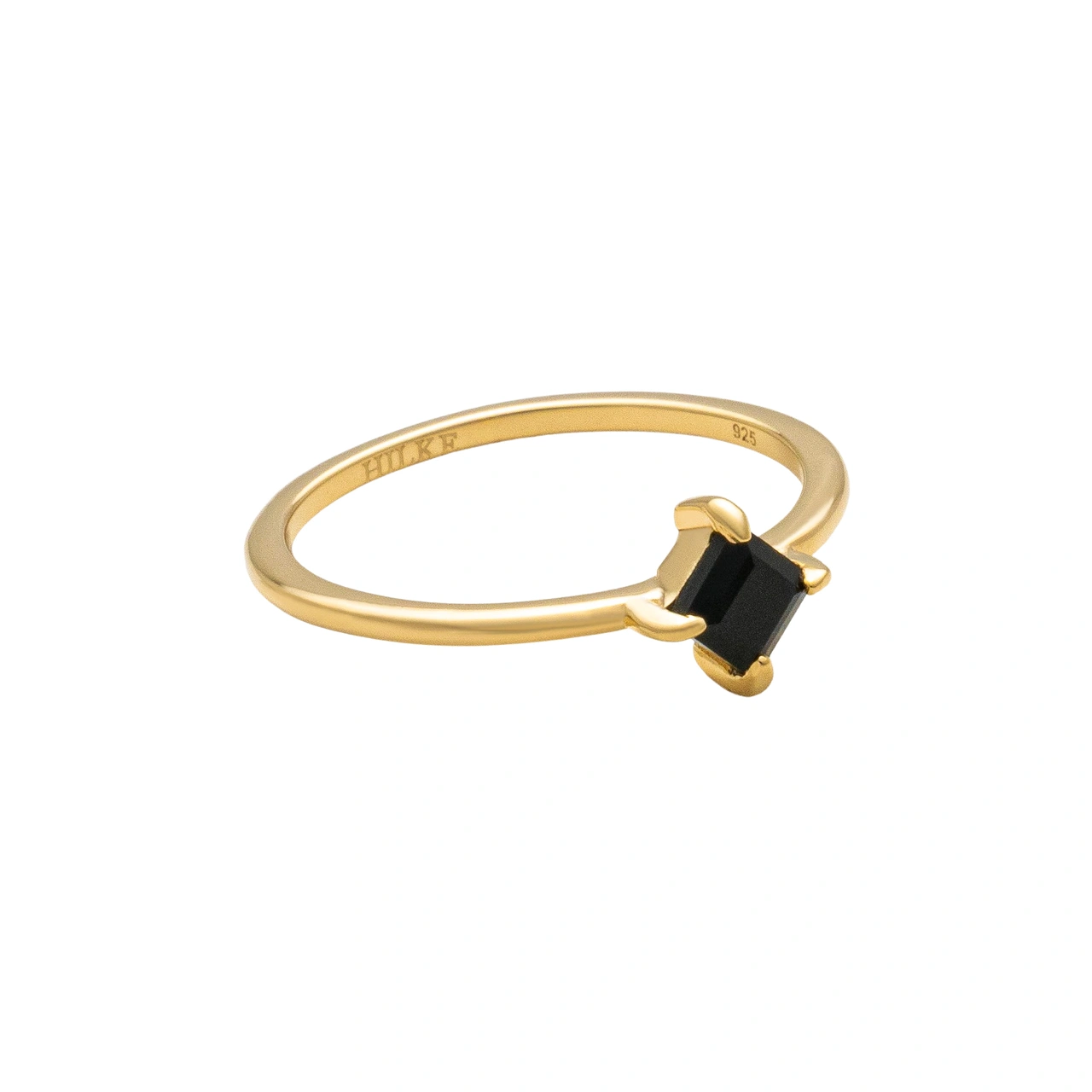 Ring, Milano Nero - Gilded 6